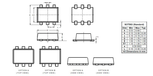 SOT563 Standard