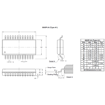 SSOP-24 (Type A1) image