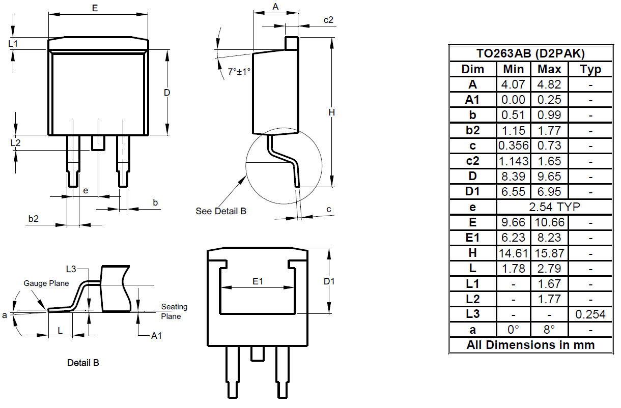 Package: TO263AB (D2PAK)