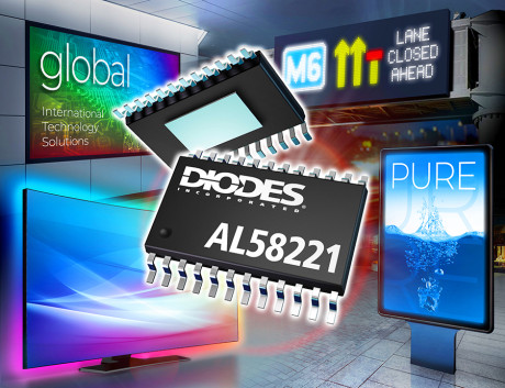 12-Channel, RGB LED Driver Reduces EMI with Register Programmable Output Current Rise/Fall Time